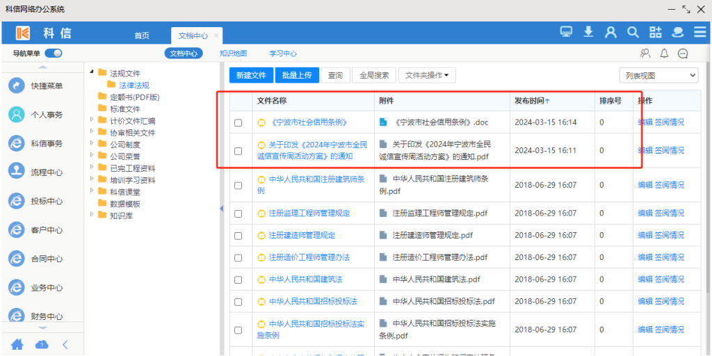 信用宁波，科信同行 | 科信开展诚信文化系列宣传活动